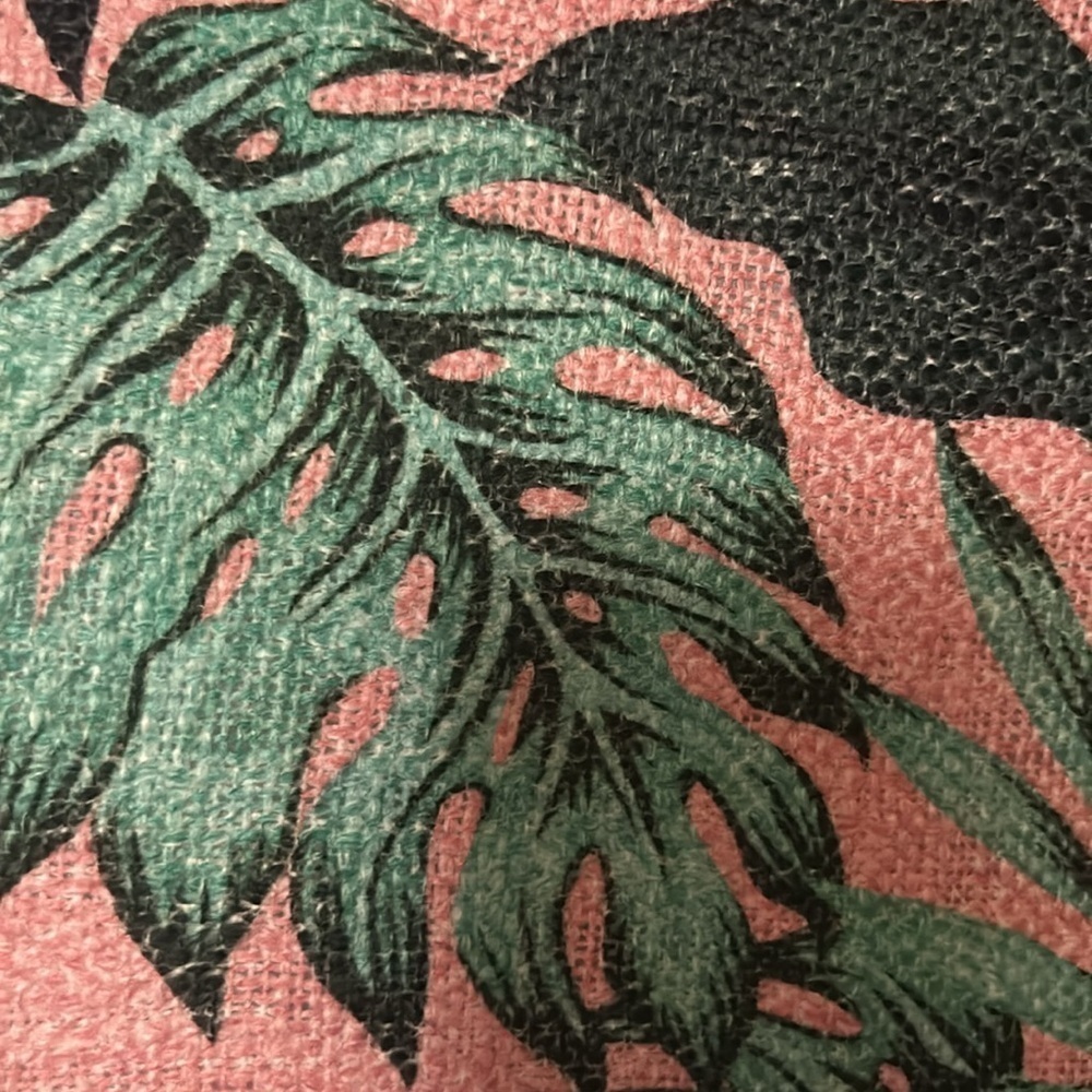 Tropical Decorative Pillow. - Picture 2 of 6